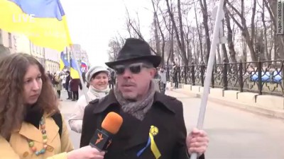 Андрей Макаревич на Марше мира