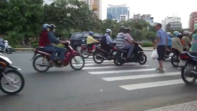 Пешеходный переход во Вьетнаме