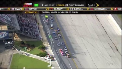 Крупная авария на гонках  NASCAR 8 октября 2012
