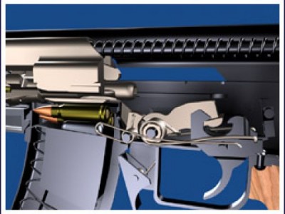Принцип действия АК-47 (3D формат)