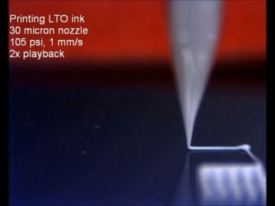 Tiny 3D-Printed Battery