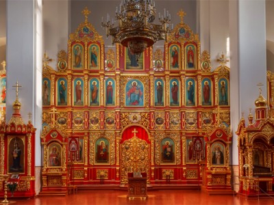 Иконостас Свято-Пантелеимоновского монастыря