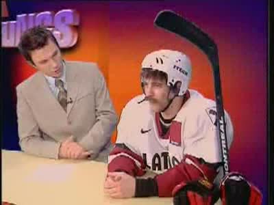 Интервью латвийского хоккеиста