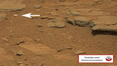 Shiny Gold Compact Disc Found On Mars? 2013 1080p