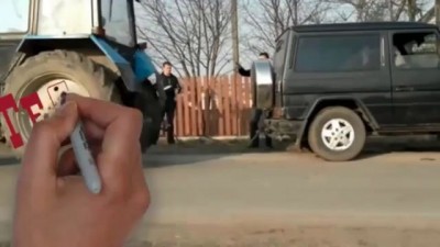 Гелендваген против Белоруса интересное видео