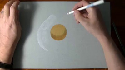 How I draw a perfectly fried egg :)