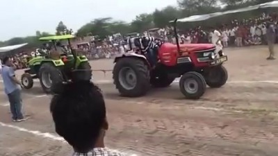 авария трактора