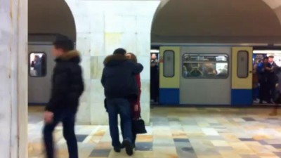 Пизрак в московском метро! Авиамоторная