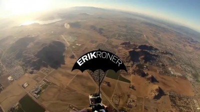 GoPro: Erik Roner's Umbrella Skydive
