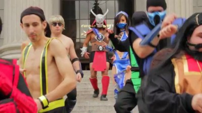 Mortal Kombat VS Gangnam Style ((강남스타일)