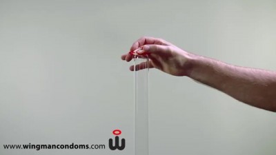 How to use a Wingman condom - with 1 hand