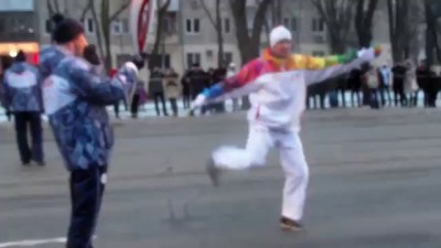 Русский народный танец на Эстафете
