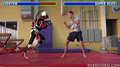 Mortal Kombat in Real Life: Sektor vs SuperOleg