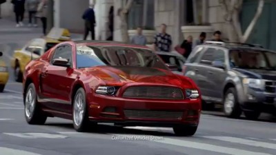 Креативная реклама Mustang 2013