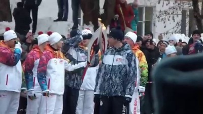 В Самаре сгорел олимпийский факел