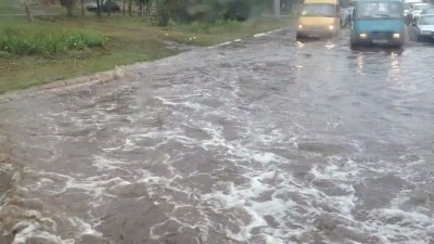 Потоп в Оренбурге ул Чкалова