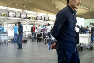 Регистрация пассажиров в аэропорту "Пулково"
