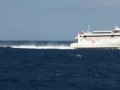 Морское сообщение в Гибралтарском проливе между Европой и Африкой со скоростью 40 узлов в час