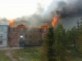 В Пермском крае на территории завода произошел крупный пожар