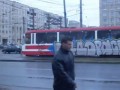 Трамвай + граффити