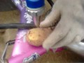 Пескоструйная обработка картошки