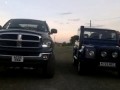 Dodge Cummins vs. Landrover Deffender 90