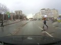ДТП авария с велосипедистом на пешеходном переходе