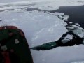 Северный полюс. Ледокол и лёд