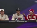 F1 2015 Japanese GP - Vettel Jokes, Rosberg Gets Angy