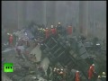 В Китае взорвался грузовик с пиротехникой  (2 видео )