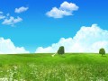 sunlight-landscape-digital-art-hill-nature-grass-sky-field-artwork-clouds-horizon-plateau-steppe-clo