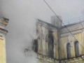 Пожар. Поликлиника №7 г. Луганск