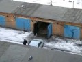 Красноярск. Парковка в гараж