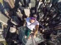 Crazy Selfie From Hong Kong Skyscraper