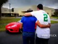 Сын подарил отцу Ferrari