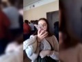 Школьники из Владивостока сняли на видео свою эвакуацию из горящего учебного заведени