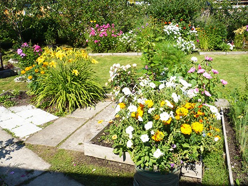 Уголок  дачи