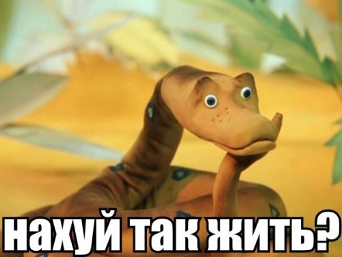 Нафиг так жить...
