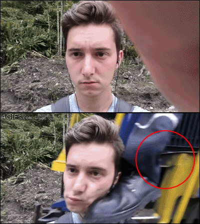 Close-call-selfie-train-kicked