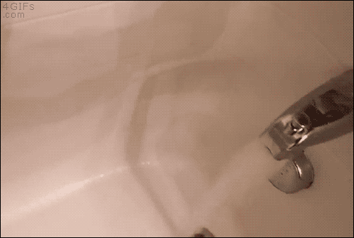 Bathtub-faucet-malfunction