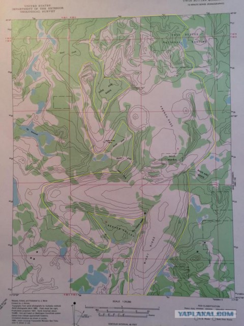 Казалось бы, просто карта