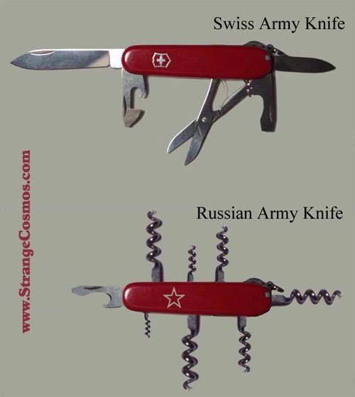 Русский армейский нож