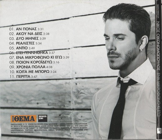 ΝΙΚΟΣ - ΕΝΑ ΜΙΚΡΟΦΩΝΟ ΚΙ ΕΓΩ (2016)-2