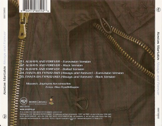 2008 Μαρτάκης Κώστας - Always And Forever-2
