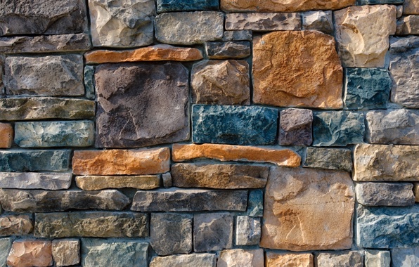 wall-stone-colorful-pattern