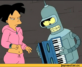 -Баян-гифки-Футурама-154488