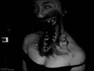 Creepy-neck-body-paint