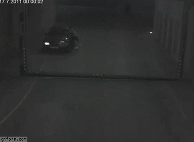 Flip Car Gate