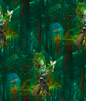 307 Фея в лесу