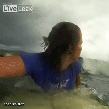 Серфинг опасен